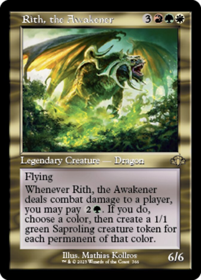 Rith, the Awakener (Retro) [Dominaria Remastered] | D20 Games