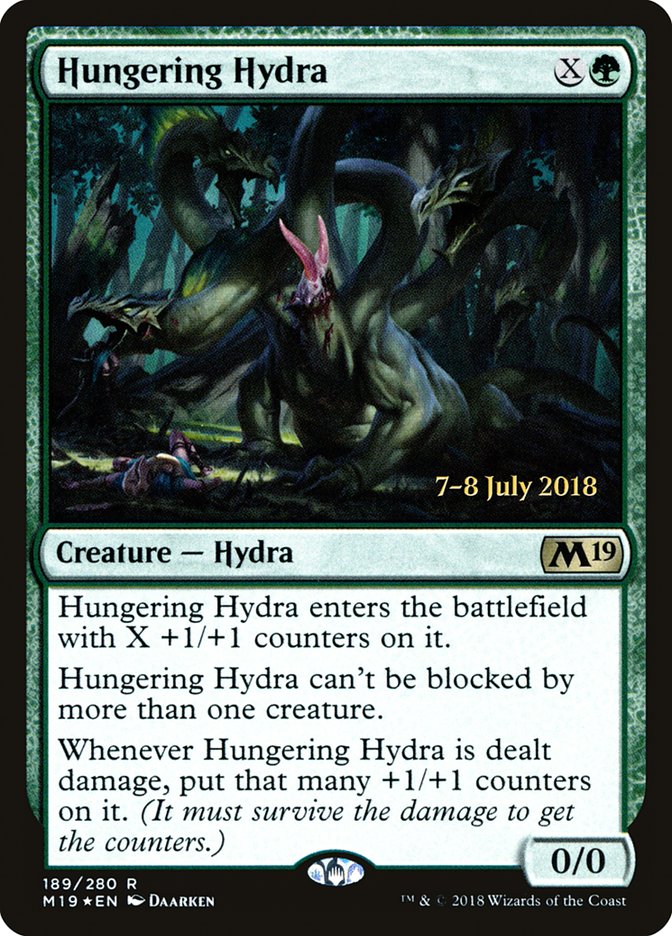 Hungering Hydra  [Core Set 2019 Prerelease Promos] | D20 Games