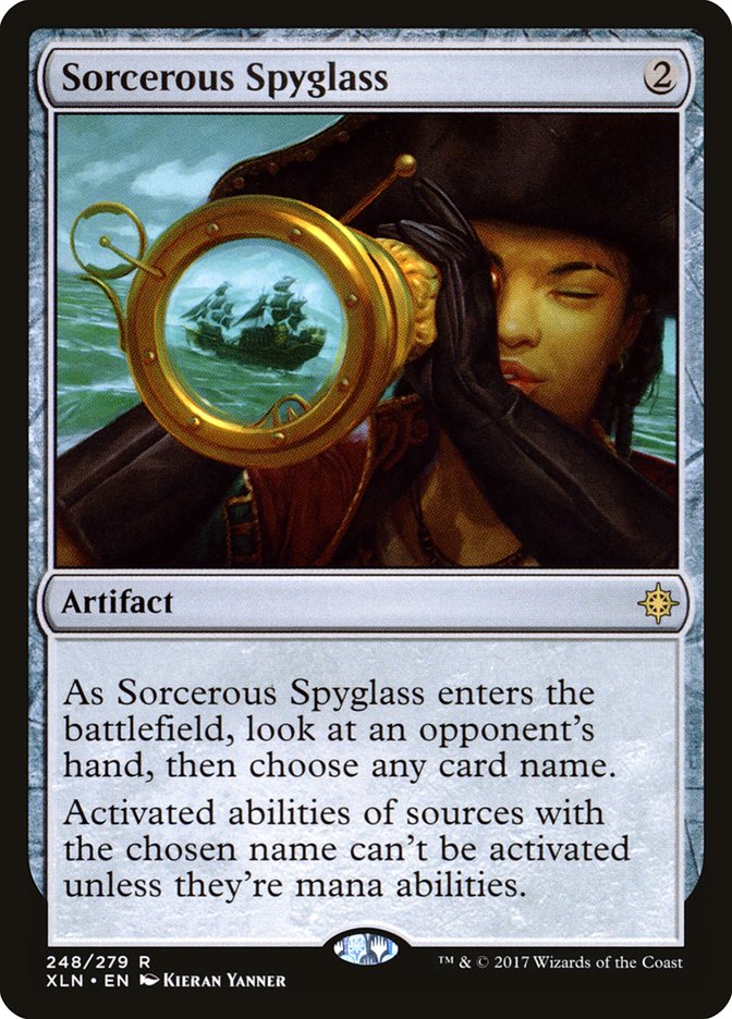 Sorcerous Spyglass [Ixalan] | D20 Games