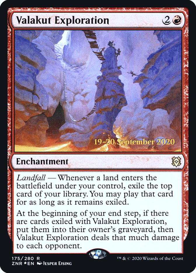 Valakut Exploration [Zendikar Rising Prerelease Promos] | D20 Games