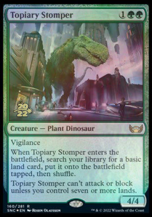 Topiary Stomper [Streets of New Capenna Prerelease Promos] | D20 Games