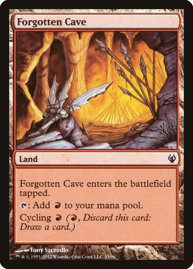 Forgotten Cave [Duel Decks: Izzet vs. Golgari] | D20 Games