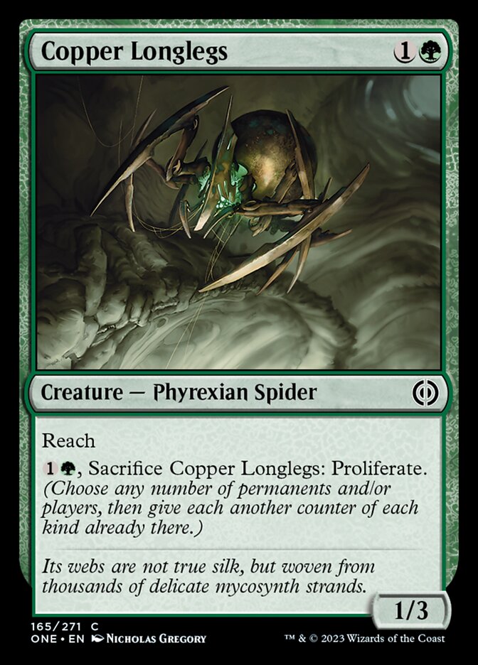 Copper Longlegs [Phyrexia: All Will Be One] | D20 Games