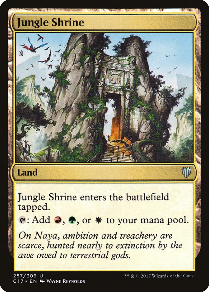 Jungle Shrine [Commander 2017] | D20 Games