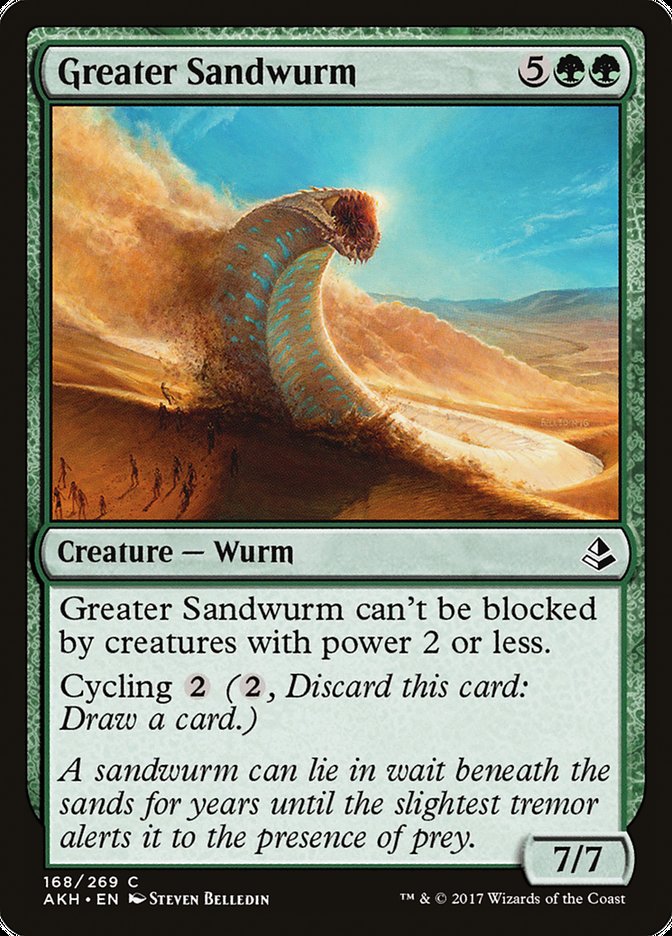 Greater Sandwurm [Amonkhet] | D20 Games