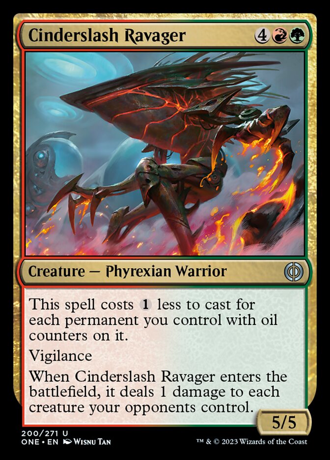 Cinderslash Ravager [Phyrexia: All Will Be One] | D20 Games