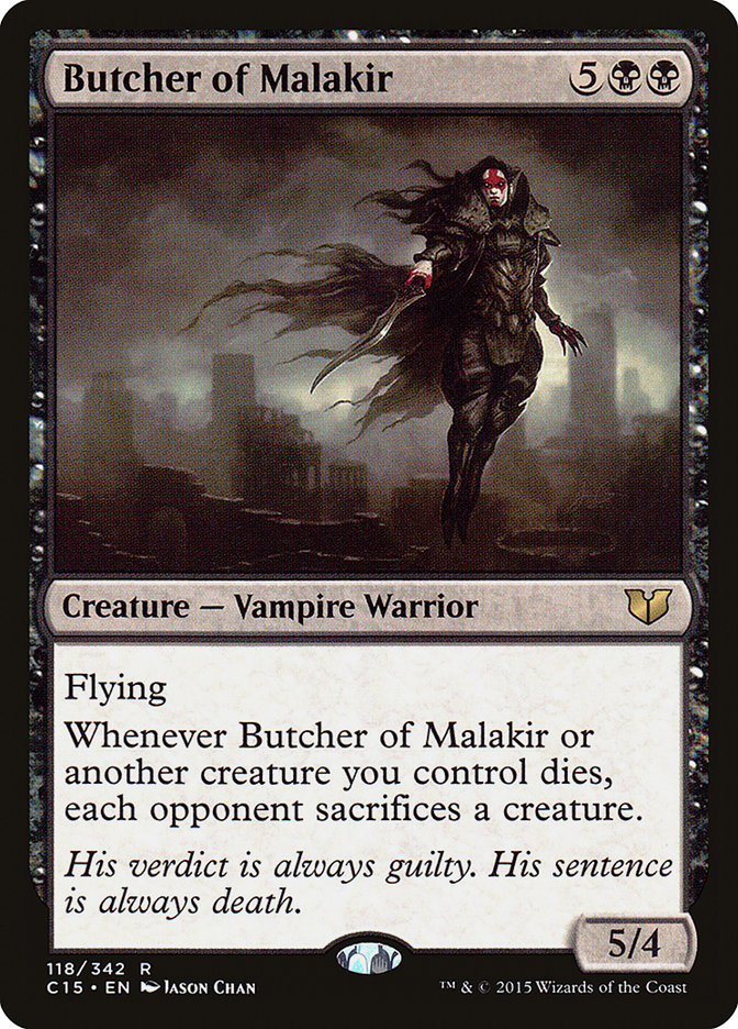 Butcher of Malakir [Commander 2015] | D20 Games