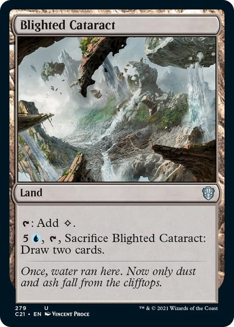 Blighted Cataract [Commander 2021] | D20 Games