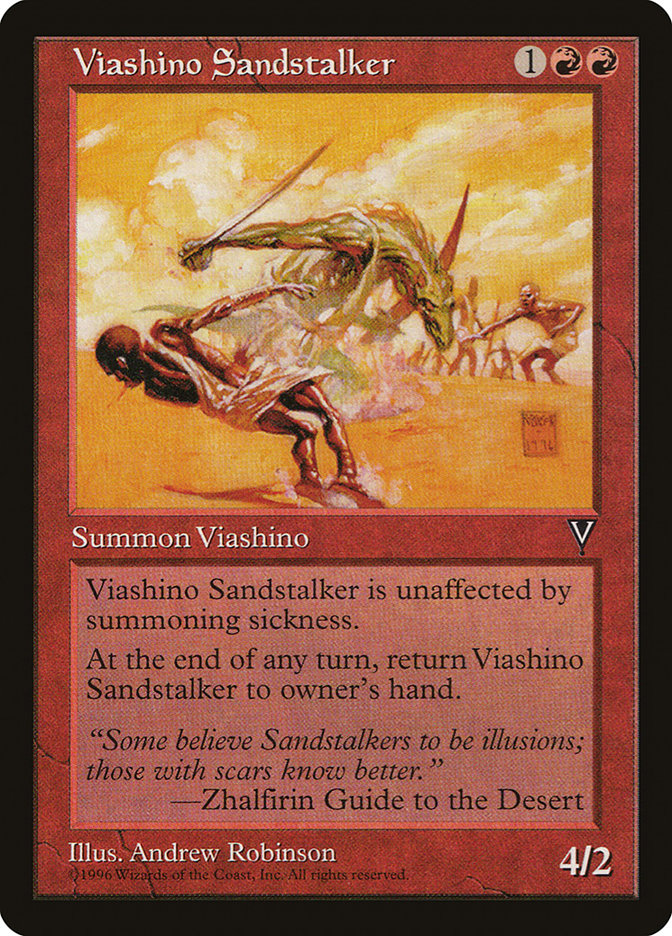 Viashino Sandstalker [Visions] | D20 Games