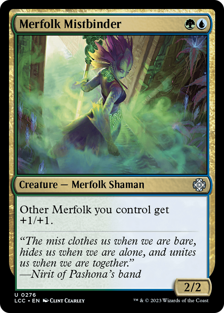 Merfolk Mistbinder [The Lost Caverns of Ixalan Commander] | D20 Games