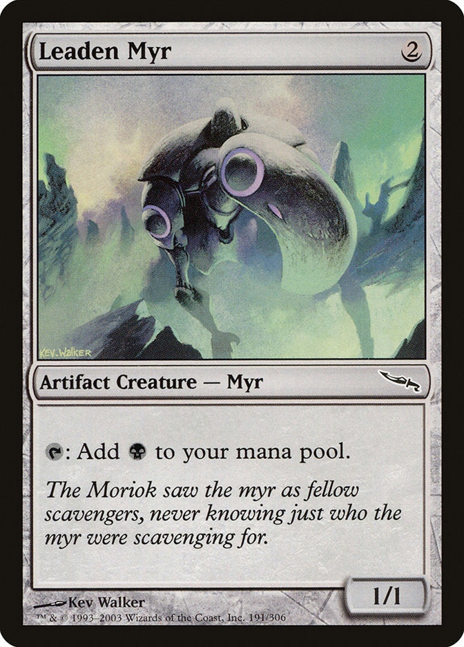 Leaden Myr [Mirrodin] | D20 Games