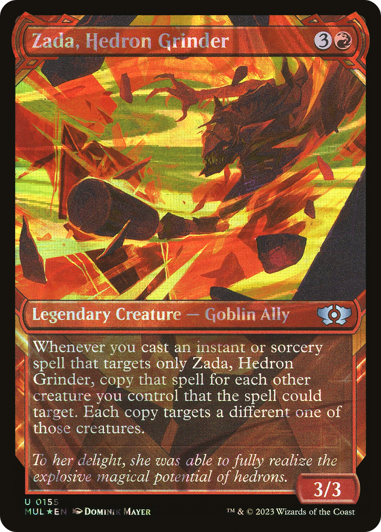 Zada, Hedron Grinder (Halo Foil) [Multiverse Legends] | D20 Games