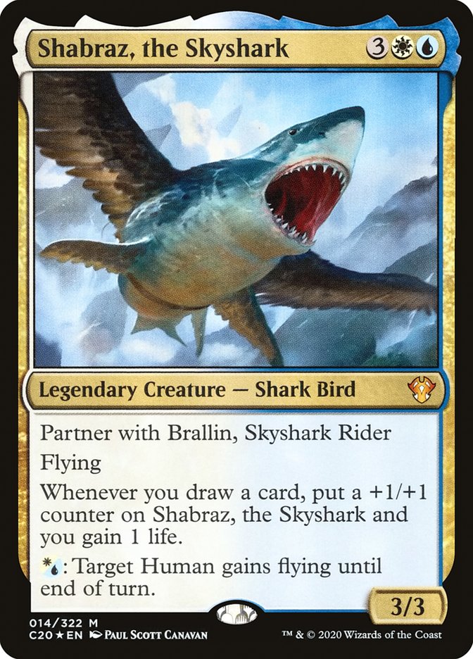 Shabraz, the Skyshark [Commander 2020] | D20 Games