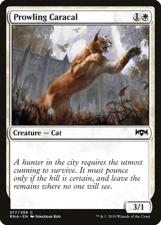 Prowling Caracal [Ravnica Allegiance] | D20 Games