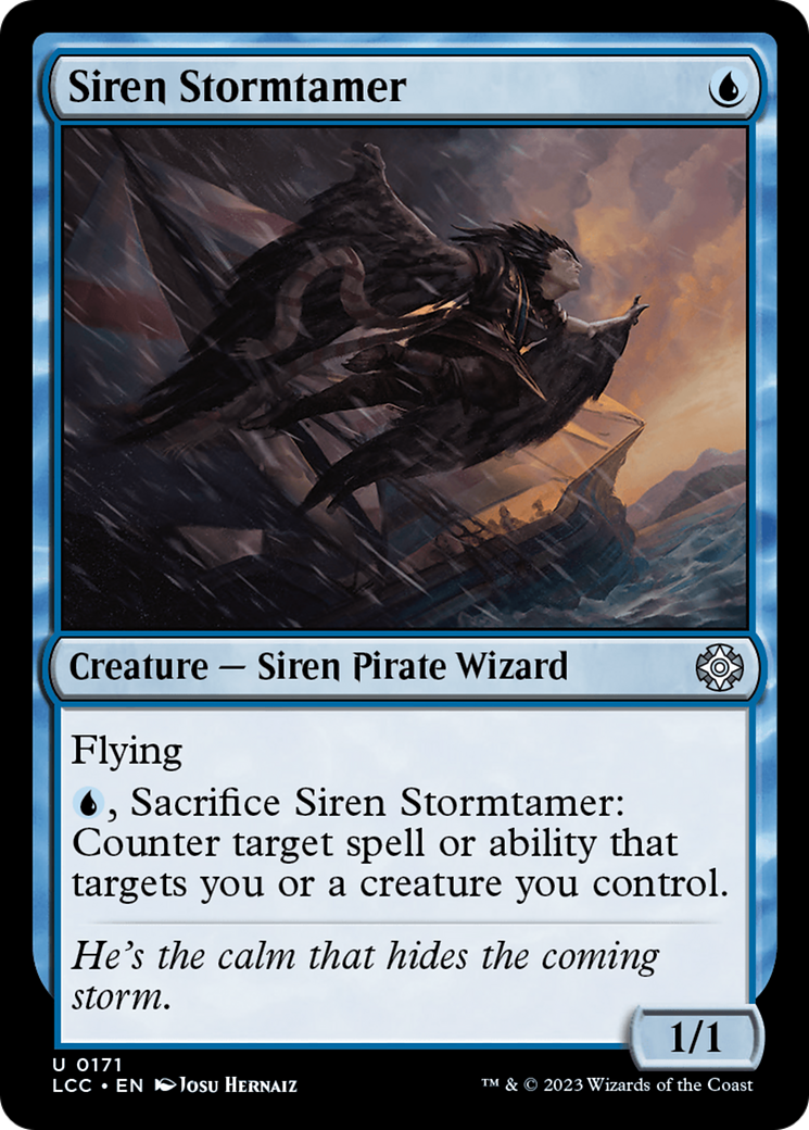 Siren Stormtamer [The Lost Caverns of Ixalan Commander] | D20 Games
