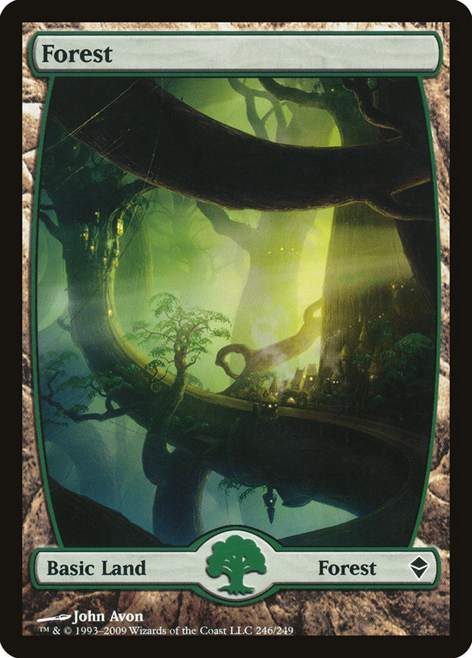 Forest (246) [Zendikar] | D20 Games