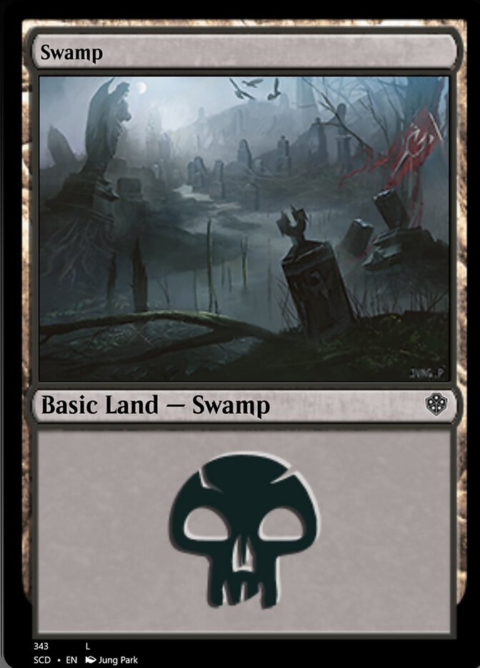 Swamp (343) [Starter Commander Decks] | D20 Games