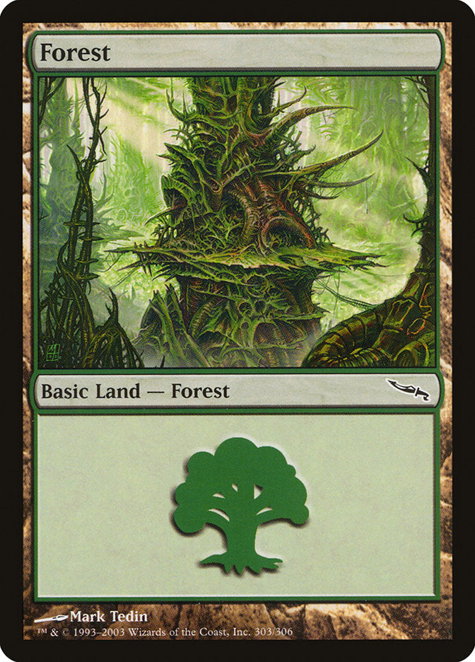 Forest (303) [Mirrodin] | D20 Games