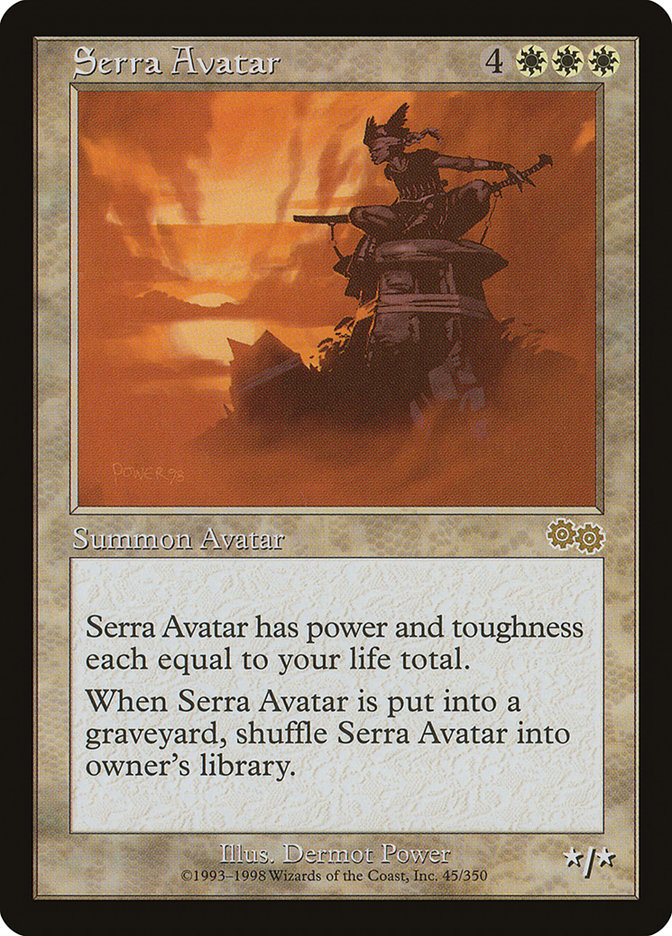 Serra Avatar [Urza's Saga] | D20 Games