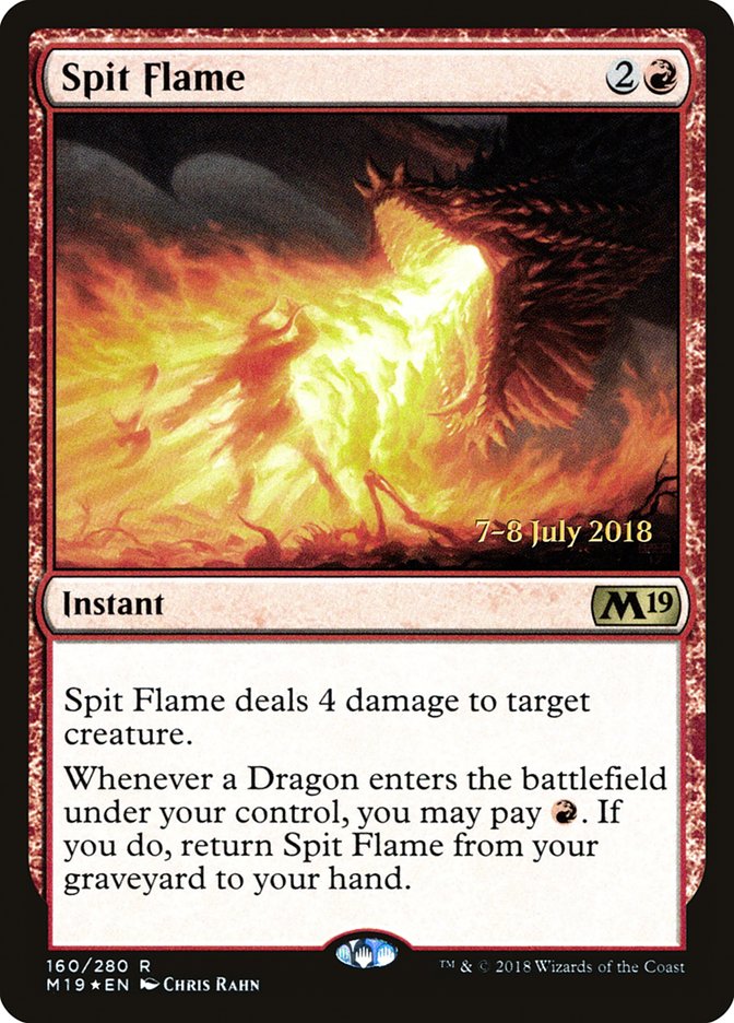 Spit Flame  [Core Set 2019 Prerelease Promos] | D20 Games