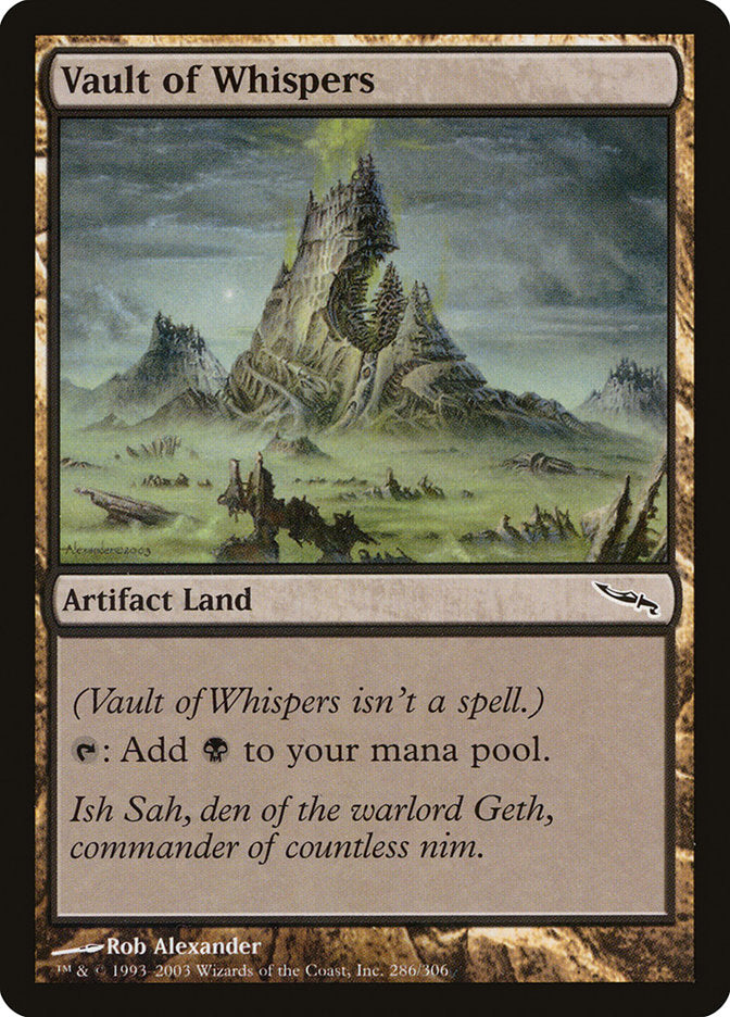 Vault of Whispers [Mirrodin] | D20 Games