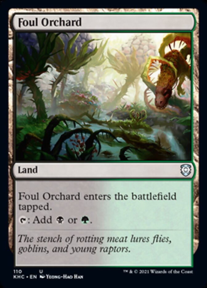 Foul Orchard [Kaldheim Commander] | D20 Games