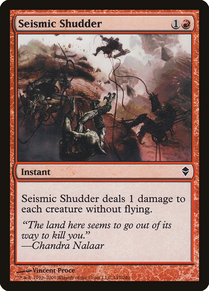 Seismic Shudder [Zendikar] | D20 Games