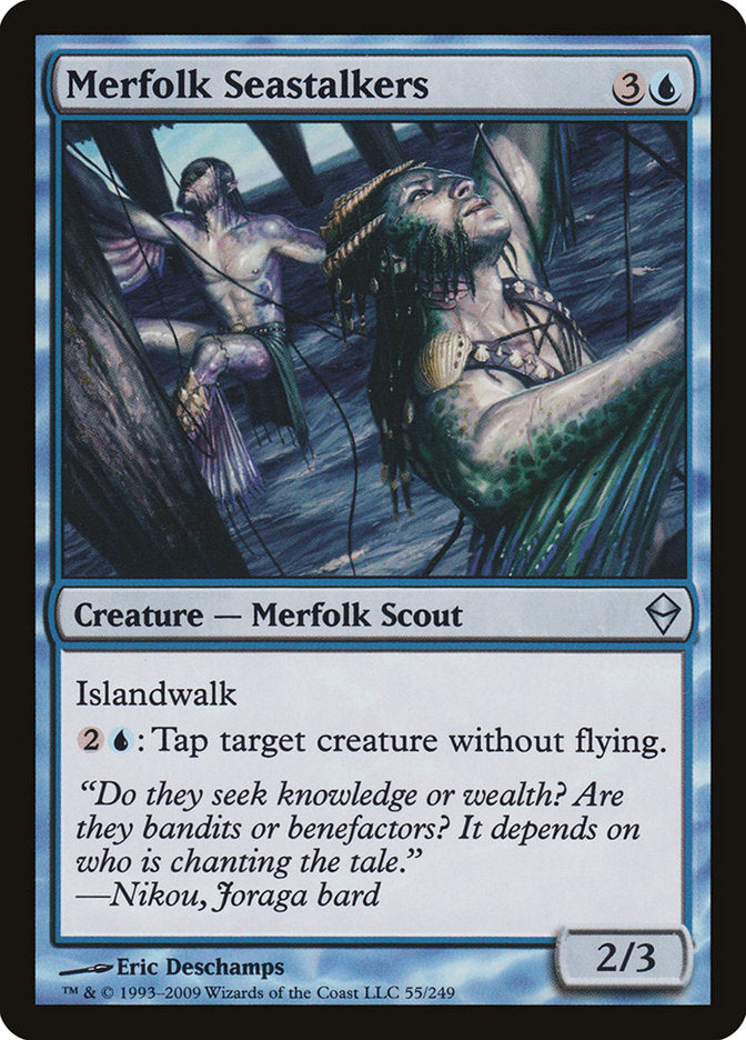 Merfolk Seastalkers [Zendikar] | D20 Games