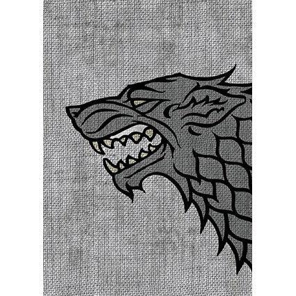 Game of Thrones Standard Card Game Sleeves - House Stark | D20 Games