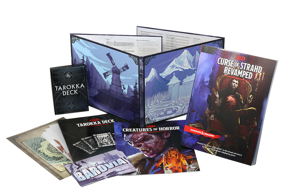 Dungeons and Dragons RPG: Curse of Strahd Revamped | D20 Games