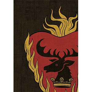 Game of Thrones Standard Card Game Sleeves - Stannis Baratheon | D20 Games