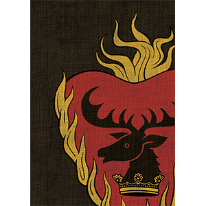 Game of Thrones Standard Card Game Sleeves - Stannis Baratheon