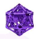 Hollow Dragon Keep D20 - Purple