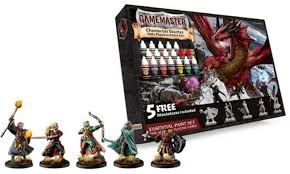 Gamemaster Character Starter Role Playing Paint Set | D20 Games