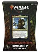 MTG Adventure in to the Forgotten Realms Draconic Rage Commander Deck