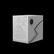 Dragon Shield Double Shell: Ashen White | D20 Games