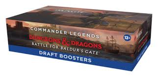 Commander Legends: Battle for Baldur's Gate Draft Booster Box | D20 Games