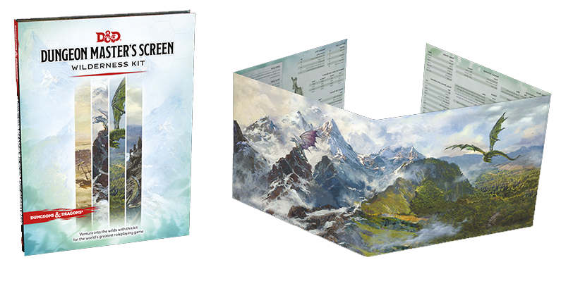 Dungeon Master's Screen Wilderness Kit | D20 Games