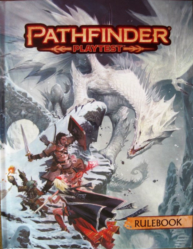 Pathfinder Playtest Rulebook (Hardcover) | D20 Games