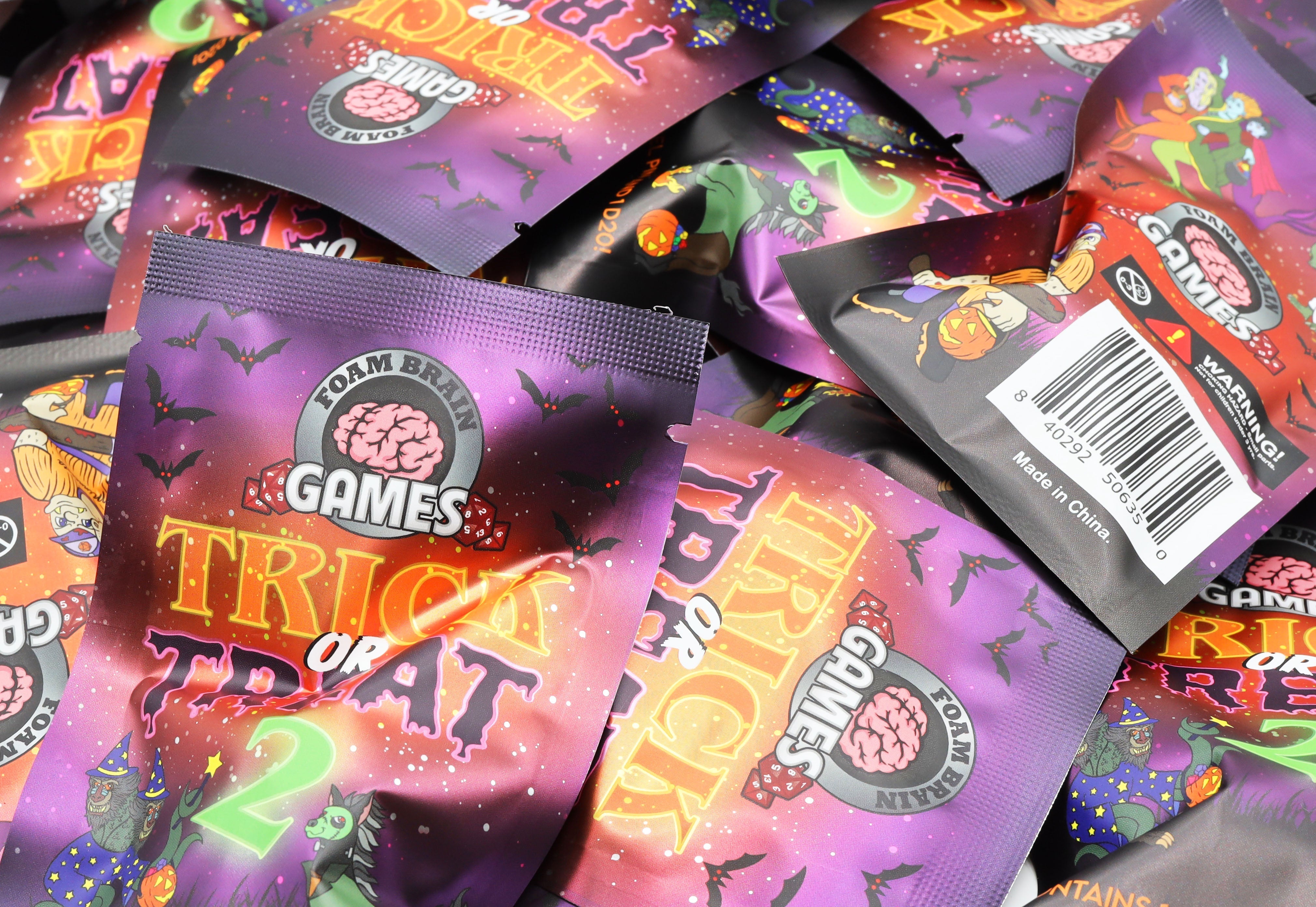 Mystery Loot: Trick or Treat 2  Foam Brain Games | D20 Games