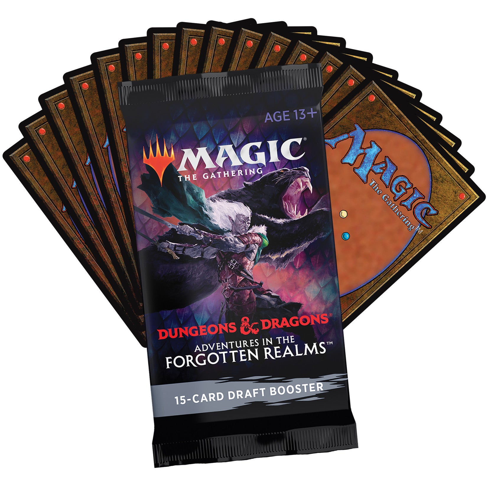 MTG Dungeon and Dragons Adventure in the Forgotten Realms Draft Booster Pack | D20 Games