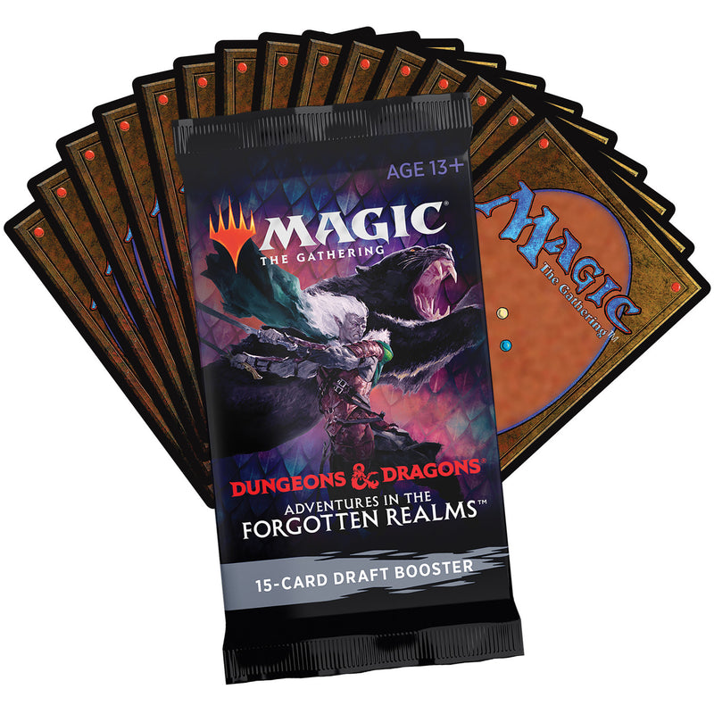 MTG Dungeon and Dragons Adventure in the Forgotten Realms Draft Booster Pack