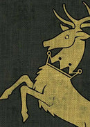 Game of Thrones Standard Card Game Sleeves - House Baratheon