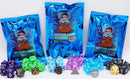 Mystery Loot: Plastic RPG Dice Set & Bonus Metal Die