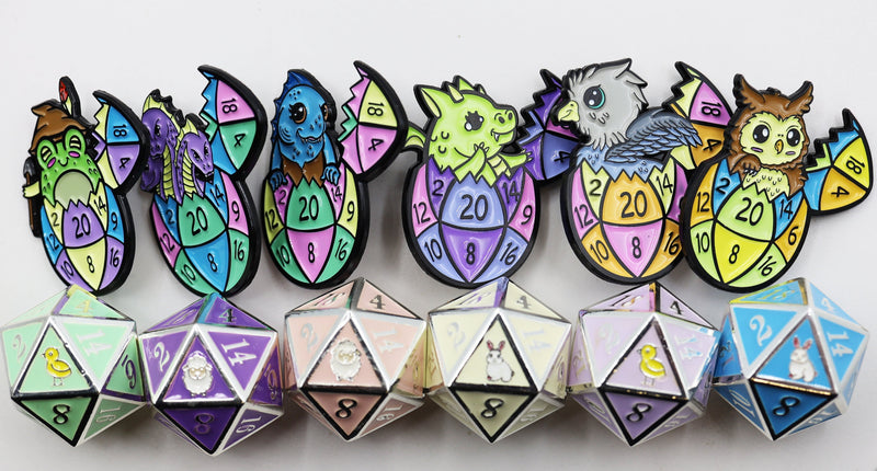Mystery Loot: Basket of Eggs Complete Set  Foam Brain Games