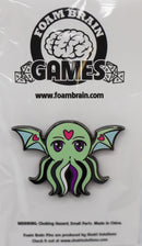 Pridethulhu Pins Enamel Pin Foam Brain Games