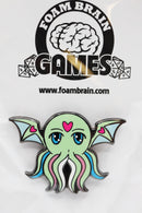 Pridethulhu Pins Enamel Pin Foam Brain Games