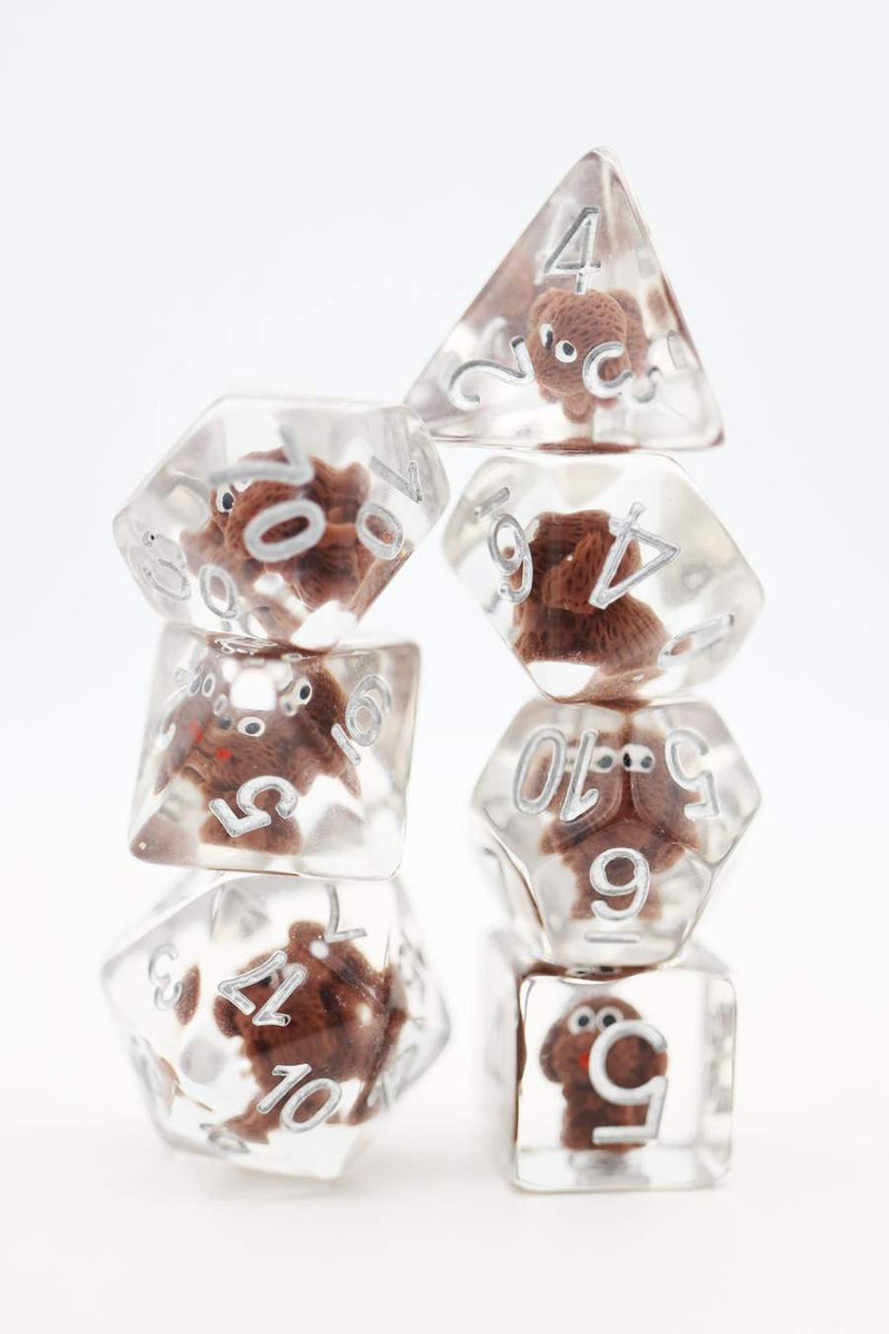 Fluffy Puppy RPG Dice Set