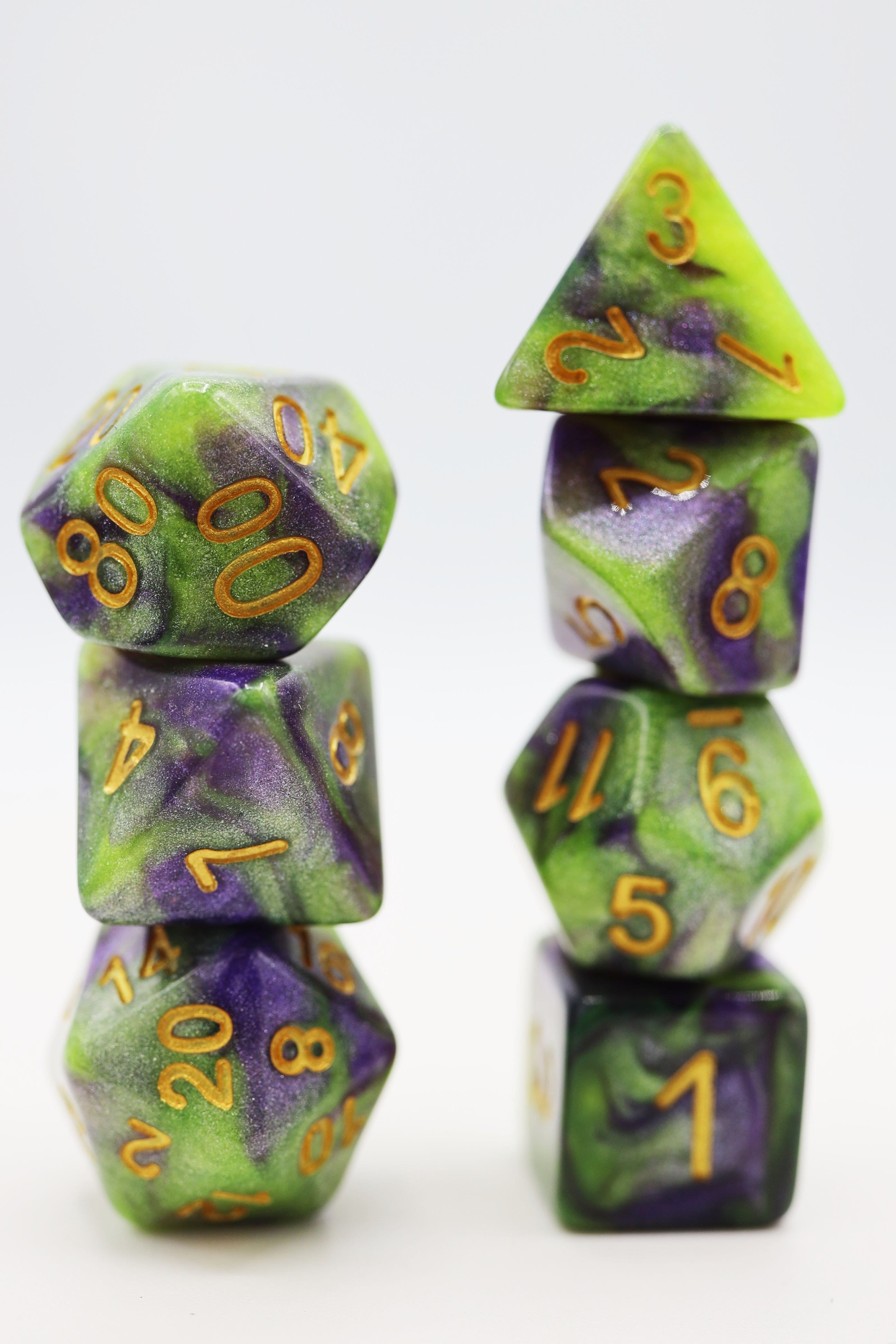 Royal Viper RPG Dice Set Plastic Dice Foam Brain Games | D20 Games