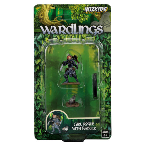 Wardlings: Girl Rouge with Badger